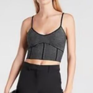 Express Knit Crop Top XS